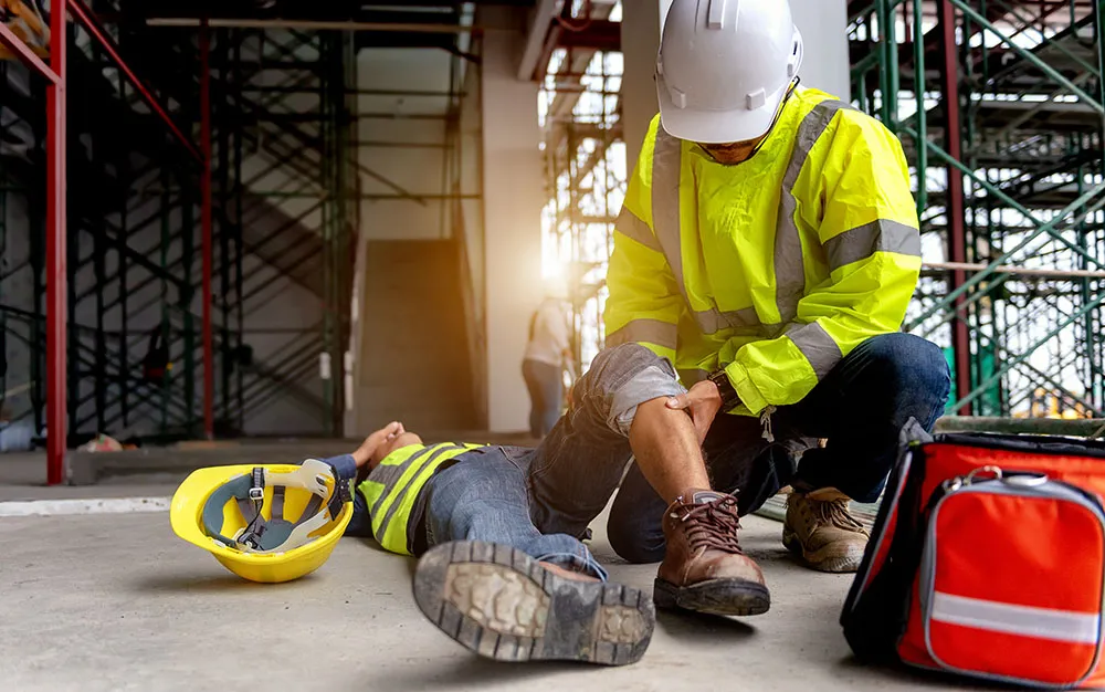 Arbeidsongevallen - veiligheid op de werkvloer